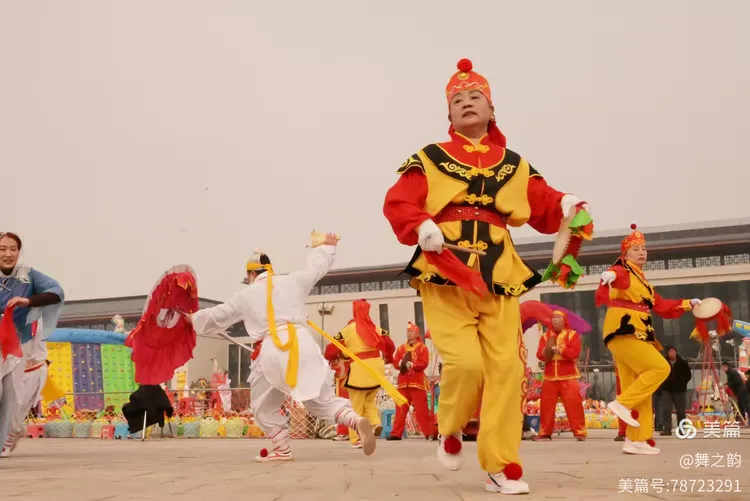 鼓子秧歌显神通